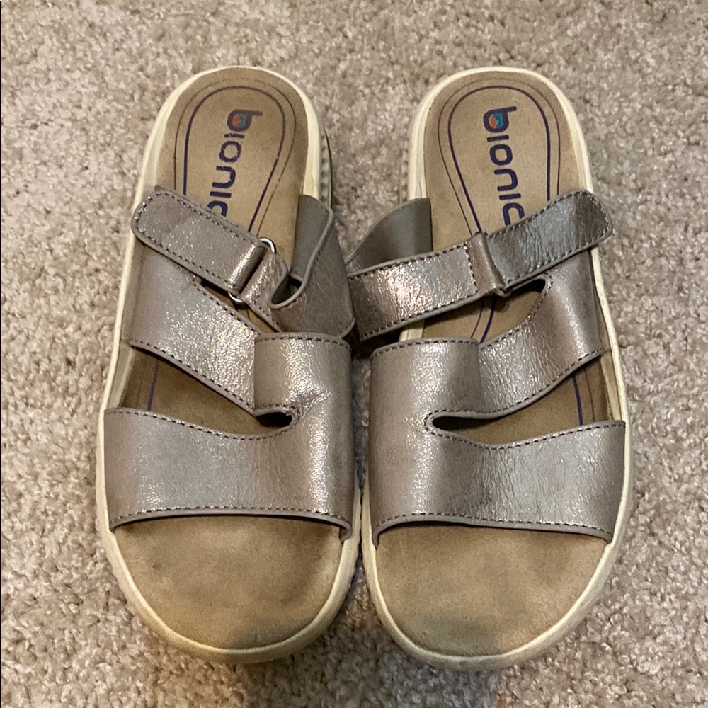 Bionica Silver Sandals
